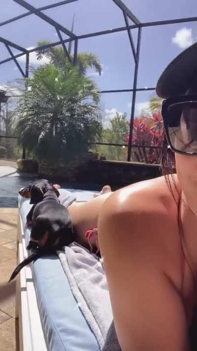 Sunday Funday by the pool