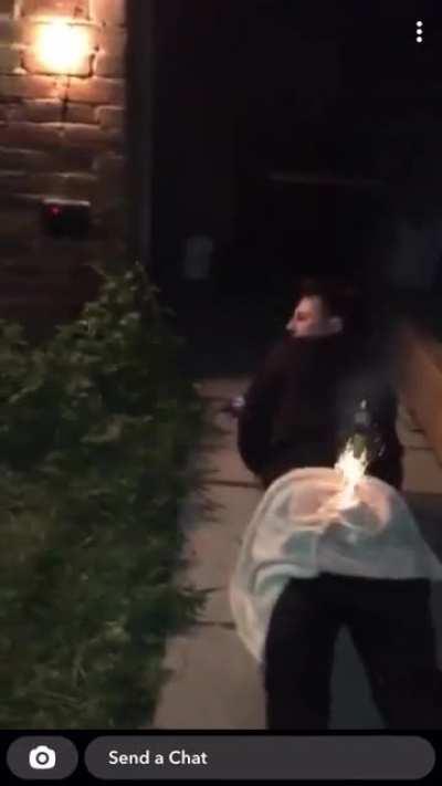 Who would of thought, the towel wouldn’t work?