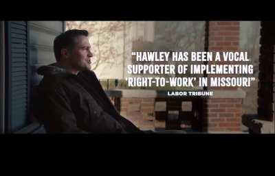 The first Democrat emerges to take on Josh Hawley. Lucas Kunce ran unsuccessfully in 2022. He thinks he has a better shot this time around. Progressive Democrats Endorse Lucas Kunce of Missouri.