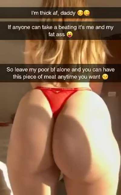 Girlfriend wants to sacrifice her ass to save her bf