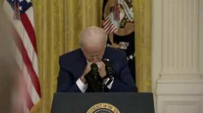 POV: Biden is playing the blues after he finds out Vaus died