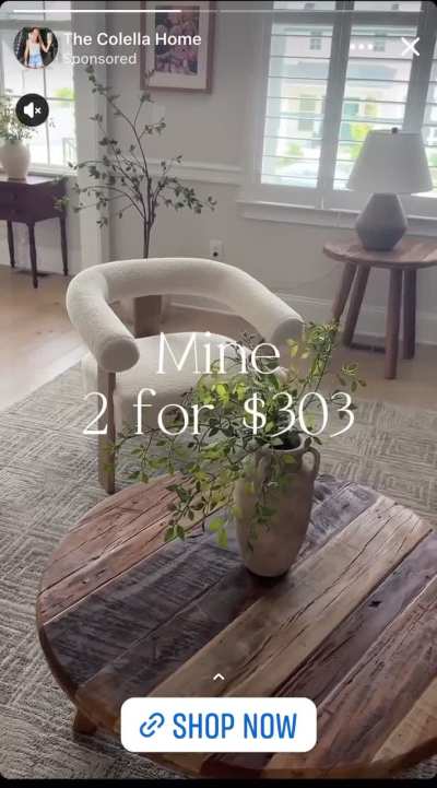 Mature feet in this ad!