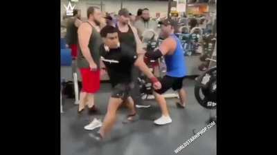 Not everyone at the gym can fight