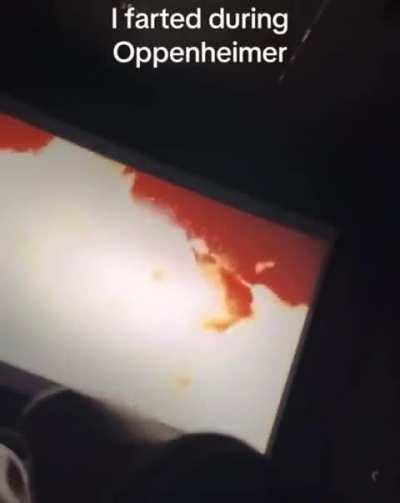 Drake the type of dude to fart during Oppenheimer