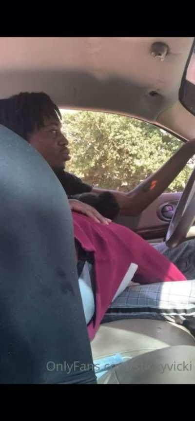 Getting head in the car almost gets caught 😬