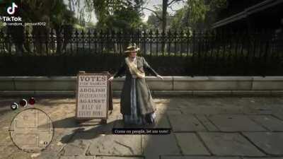 Proof that evil g****s don't respect woman rights and secretly want to shoot them