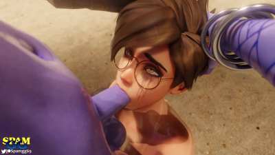 Tracer x Widowmaker - Popsicle on the Beach (Spamgg69) [Overwatch]