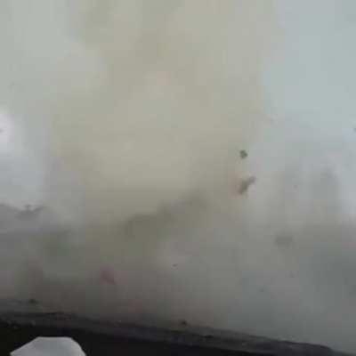 Riding Inside a Tornado