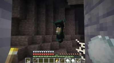 Minecraft introduced a new mob with the Caves and Cliffs Update, The Warden. More info in comments