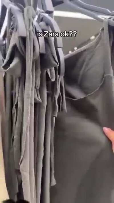 Trying to shop at Zara