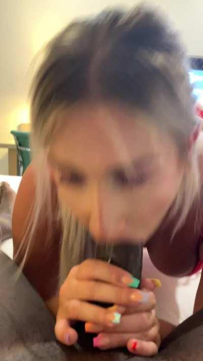 I love milking a dick