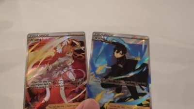SAO cross over Pokemon cards anyone?