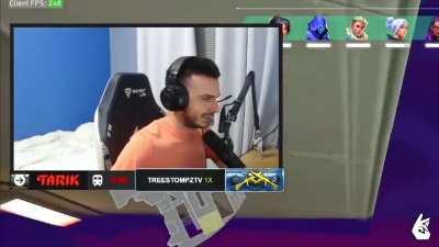 Tarik reacting to one of my sova lineups.. LOL