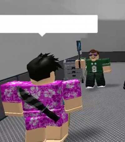 He was scared sebseless