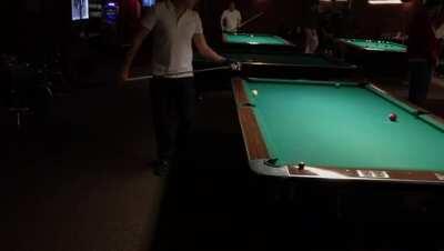 From a few years ago - sadly this pool hall is gone now due to covid.