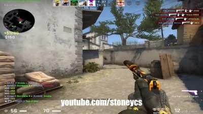 So I hit 6 Headshots with my usp in Banana on Inferno