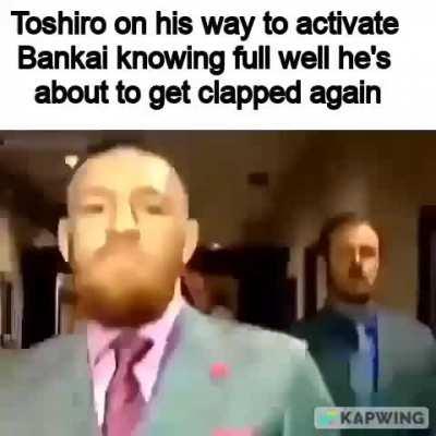 did you know? toshiro's first words as a toddler were bankai daiguren hyorinmaru