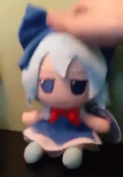 cirno headpat