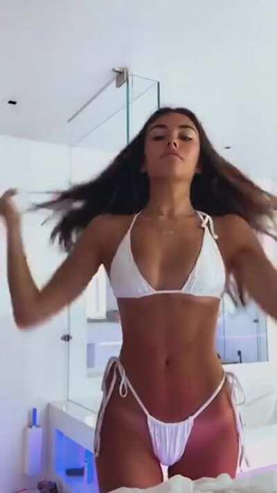 Madison Beer White Bikini 🔥🔥