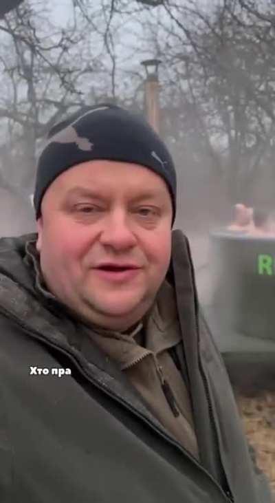 UA POV: Footage of a Ukrainian Jacuzzi for the UAF somewhere in Ukraine