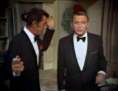 Dean Martin and Frank Sinatra performing “A Marshmallow World” in 1967: