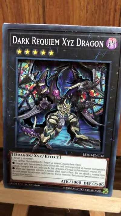 3D Dark Requiem XYZ Dragon! Had a few people suggest I do this one, so here it is.