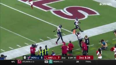 [Highlight] Kyler Murray drops it perfectly in the bucket to AJ Green for a big gain.