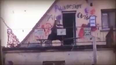 Ein einsamer Soldat verteidigt Altschauerberg gegen die Haider.