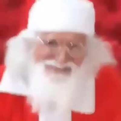 a cara do papai noel '-'