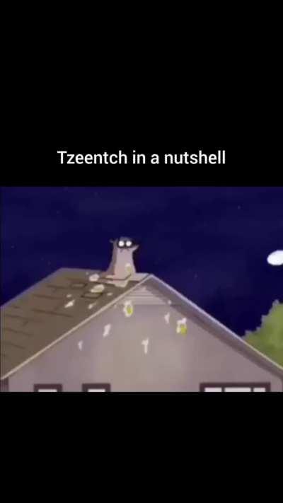 Tzeentch worshippers when they think they're going to become a daemon prince