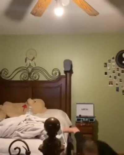 DBS while kicking toilet paper!