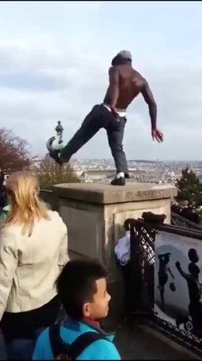 So close to the edge .