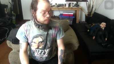 Wtf who’s he talking to?