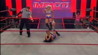Meanwhile on Impact, Part 1: Tenille Dashwood vs Taylor Wilde!