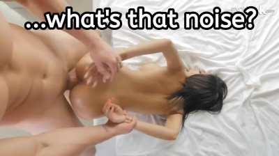 You passed out drunk and they took the bed.