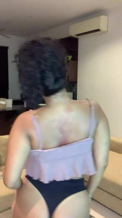 I have tiny tits but I hope my ass makes up for it