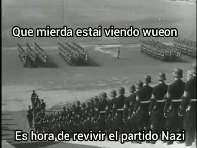Ser nazi esta mal, es solo un meme nadie quiere que los nazis vuelvan