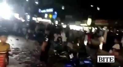 Massive attacks on Durga Pujo Pandals and Hindu Temples all over Bangladesh.