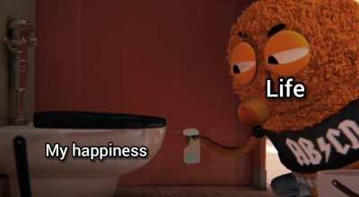 Hahaha happiness goes brrr