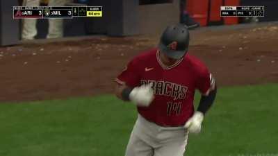 [Highlight] [Highlight] Gabriel Moreno gives the Diamondbacks the lead with a solo home run.