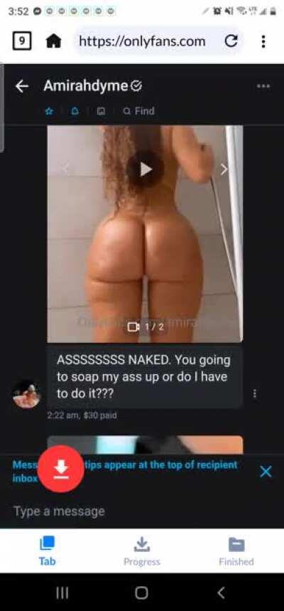 new shit join premium I grabbed 2 of her new vids the best ones