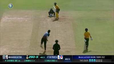 Here are the Gaikwad hitting seven sixes in an over.