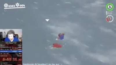 Alpharad, playing Mario Odyssey