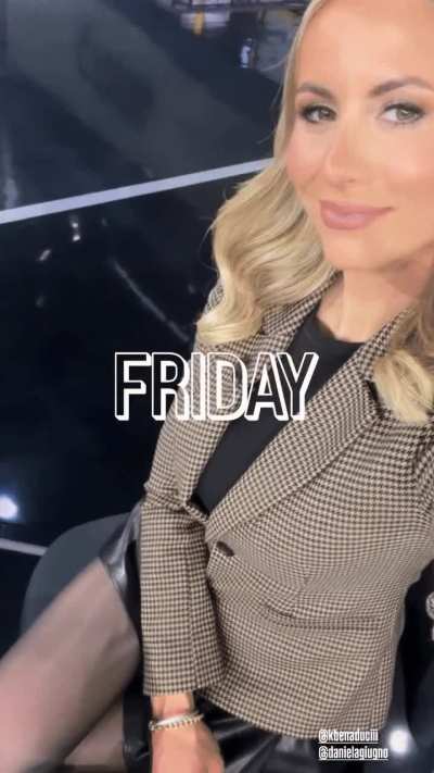 Laura’s NFL Live Friday fit - IG story
