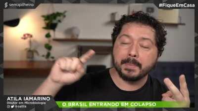 Quando você é um dos maiores divulgadores científicos do Brasil sobre o assunto mas ta cansado pra krl