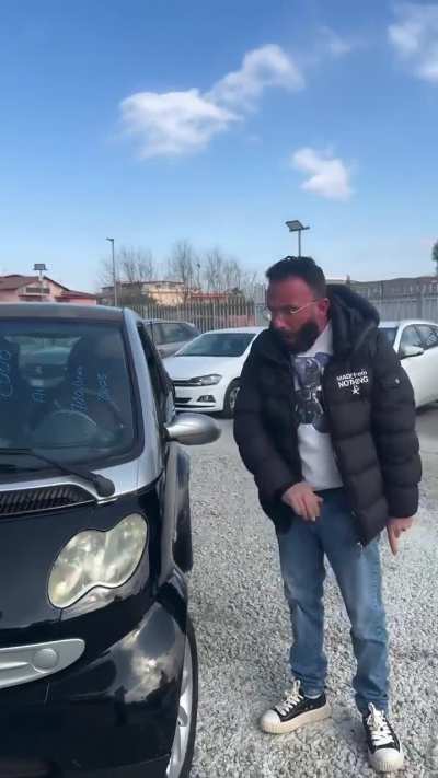 Average Italian car salesman