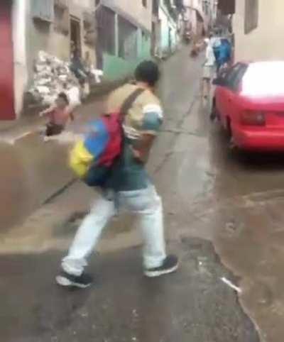 WCGW sliding down this road uncontrollably