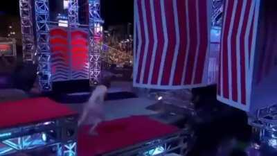 naked streaker on American Ninja Warrior