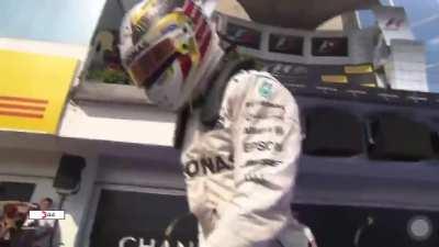 Mercedes to Ferrari when they get a 1-2 at all 3 Italian gps (Dacha44)