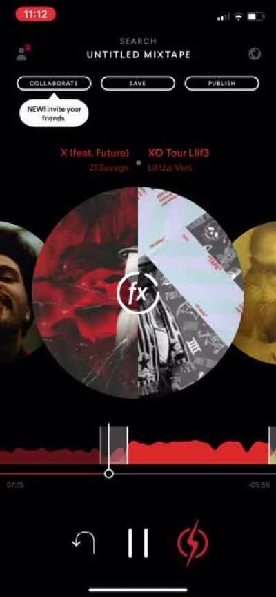 X (21 Savage feat. Future) --> XO Tour Life (Lil Uzi Vert)